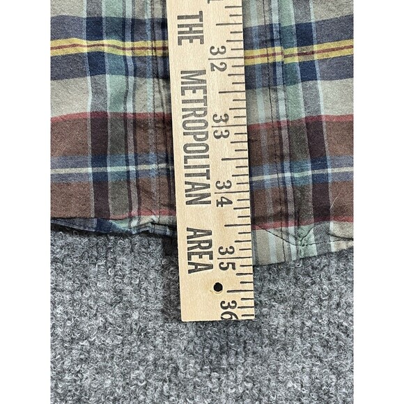 Ralph Lauren Men’s Shirt 3XLT Madras Plaid Classic Fit Button Down S/S Big Tall - Picture 10 of 16